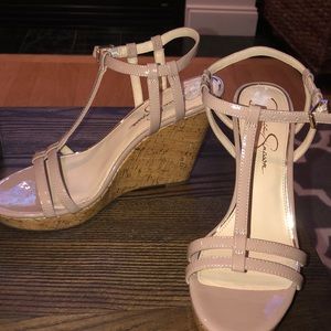 Jessica Simpson Wedges! Worn Once